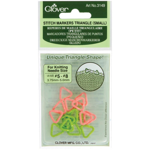 Clover Triangular Stitch Markers