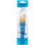 Crafter's Choice Gold Taklon Round Brush Set 4/Pkg