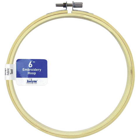 Jankynn Wood Embroidery Hoop 6"