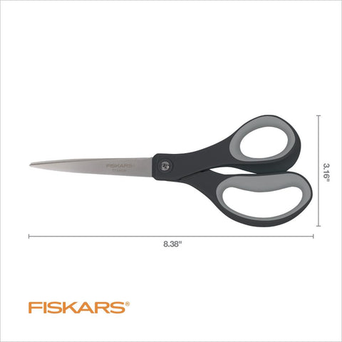 Fiskars Everyday Softgrip Titanium Scissors 8"