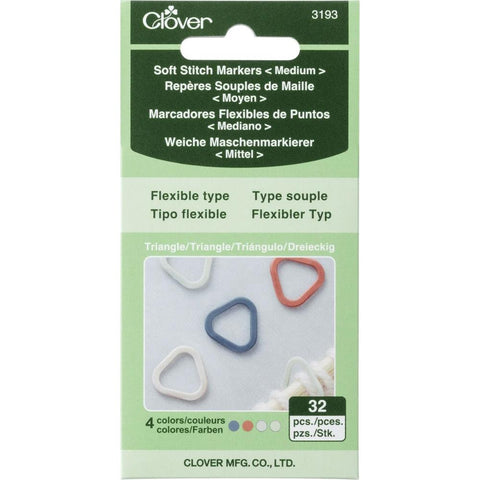 Soft Triangle Stitch Markers