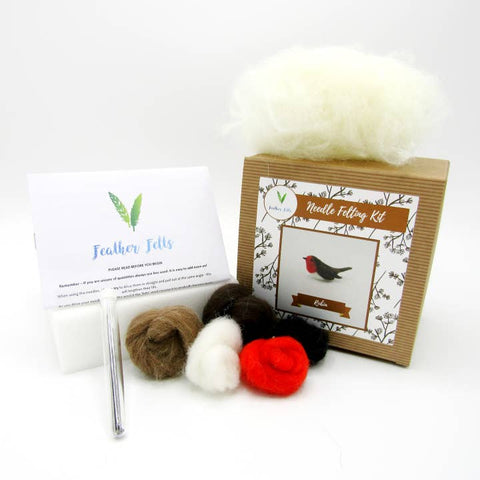 Robin - Needle Felting Kit - With Foam