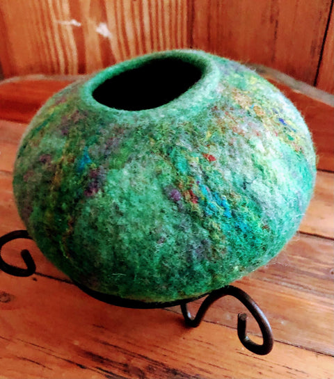 Wet Felt Vessel