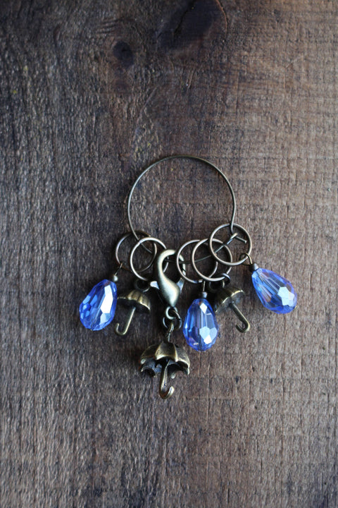 April Showers Stitch Marker Set