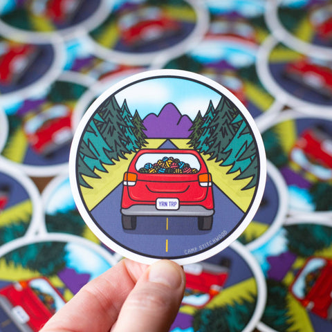 Yarn Trip Sticker