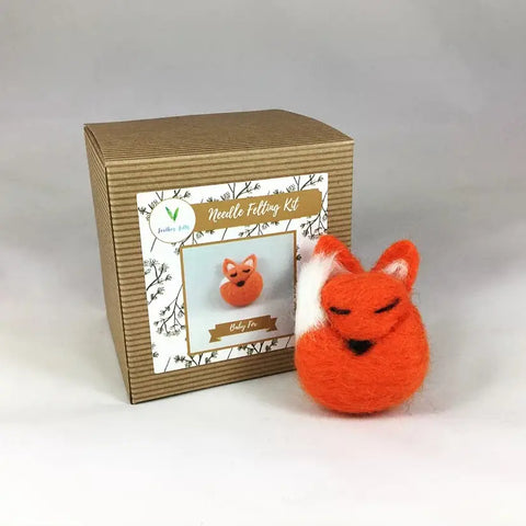 Baby Fox Needle Felting Kit