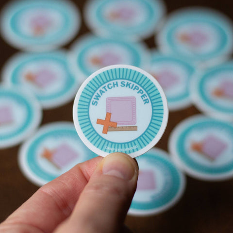Swatch Skipper Badge Sticker