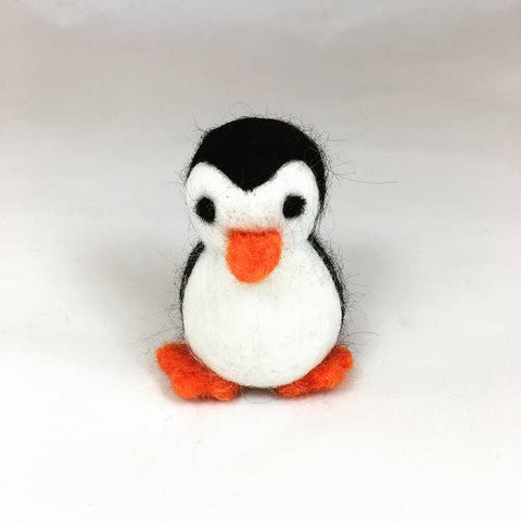 Penguin - Needle Felting Kit - With Foam
