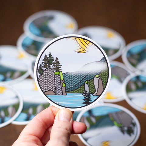 Kenai Fjords Knitional Park Sticker