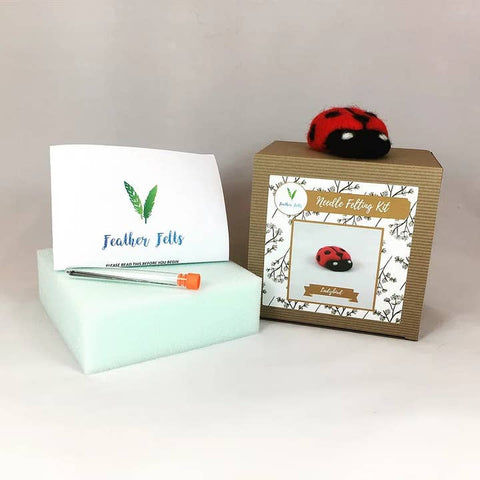 Ladybird - Needle Felting Kit - Without Foam