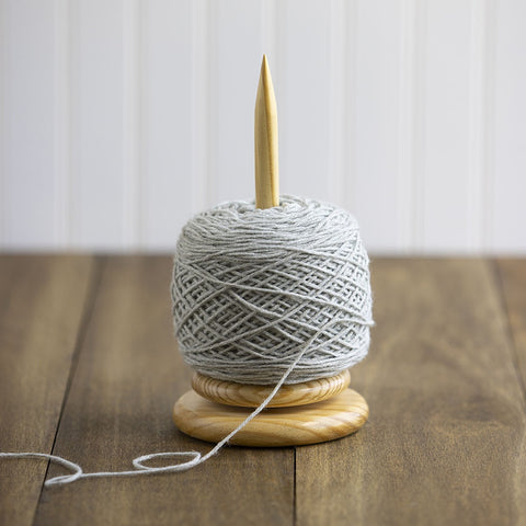 Pine Wood Yarn Spindle