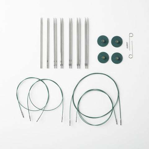 Reflections Options Interchangeable Lace / Sock Needle Tips Set