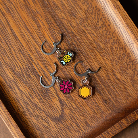 Honeybee Stitch Marker Set
