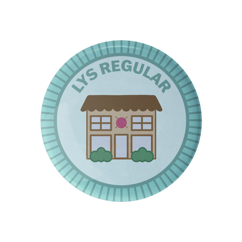 LYS Regular Knitting Merit Badge