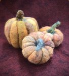 Needle Felt Pumpkins with Marti