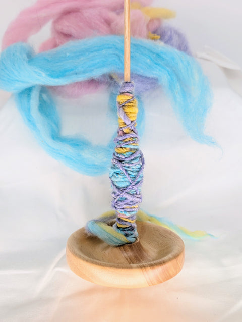 Drop Spindle Spinning and Plying with Sarah Winterstrom of The Rogue Skein