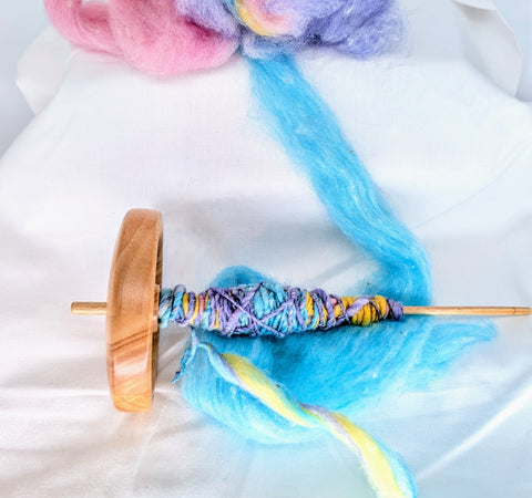 Drop Spindle Spinning and Plying with Sarah Winterstrom of The Rogue Skein