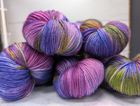 Tourmaline - Hand Painted Yarn - Fingering