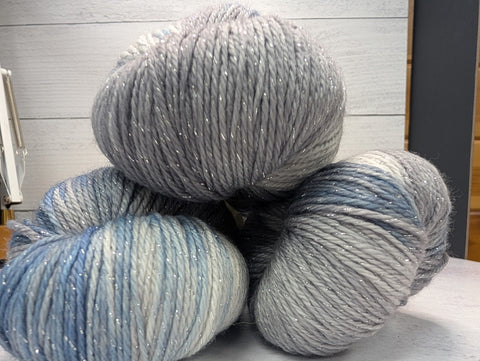 Dusky Sky - Hand Painted Yarn - Fingering