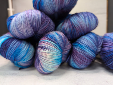 Astral Dreams - Hand Painted Yarn - Fingering