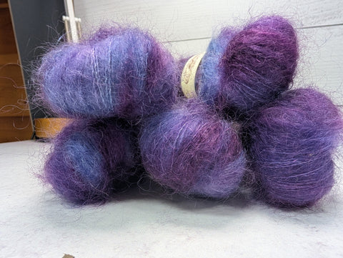 Lovely Lilac- Hand Painted Yarn - Lace