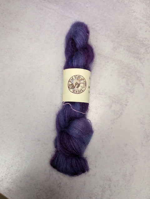 Lovely Lilac- Hand Painted Yarn - Lace