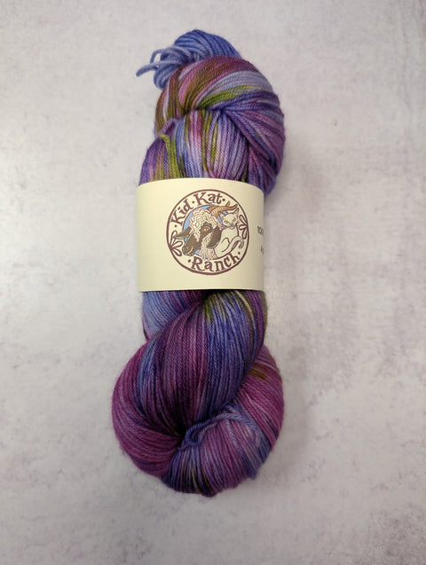 Tourmaline - Hand Painted Yarn - Fingering