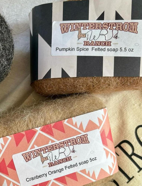 Alpaca Felted Soap