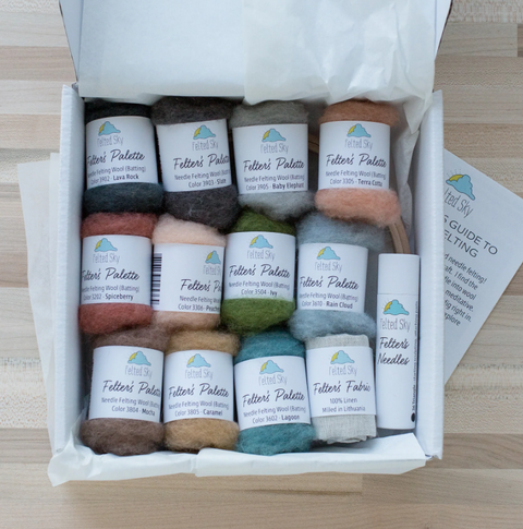 Desert Trail needle felting kit