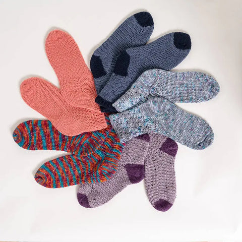 Socks The Crochet Way by Karen Whooley