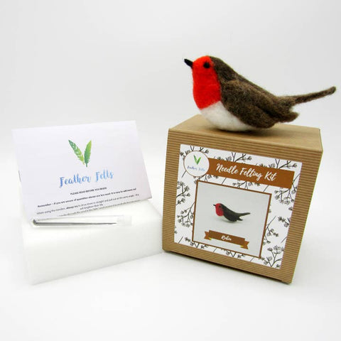 Robin - Needle Felting Kit - With Foam