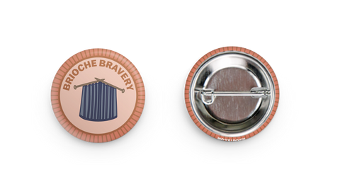Brioche Bravery Knitting Merit Badge