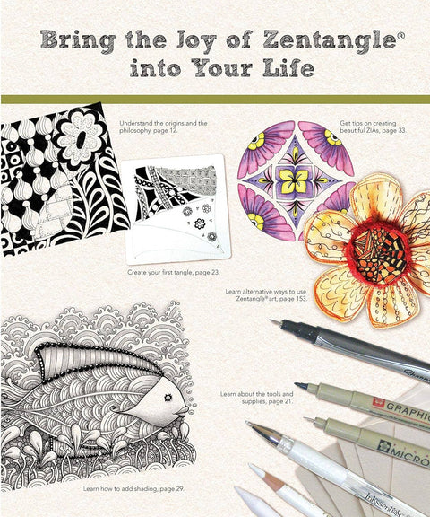 Joy of Zentangle - Drawing Your Way to Increased Creativity