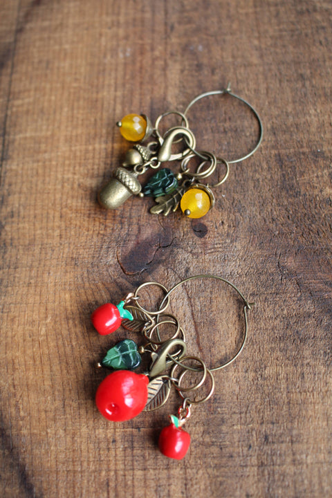 Autumn Harvest Stitch Marker Sets