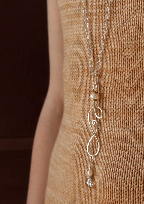 Symphony Stitch Marker Necklace