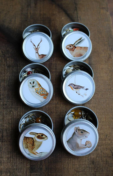 Forest Friends Mini Tin