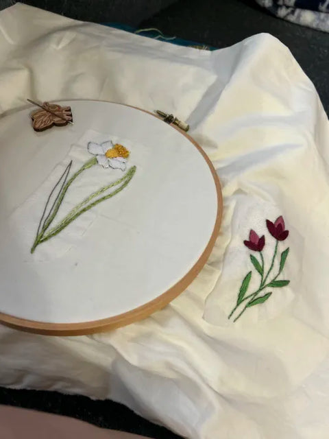 Hand Embroidery Stick and Stitch Class