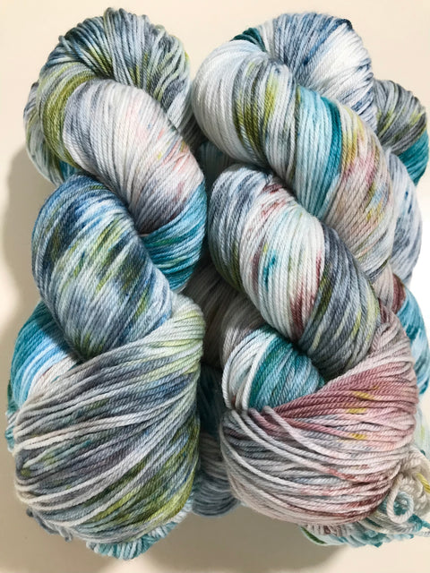 Texas Hill Country - 85% Extra Fine (19.5 micron) SW, 4-ply Merino Wool/15% Nylon - Fingering/Sock Yarn