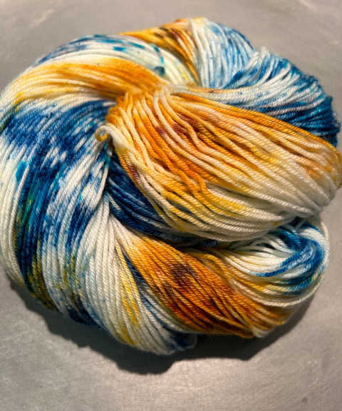 Texas Panhandle - 85% Extra Fine (19.5 micron) SW, 4-ply Merino Wool/15% Nylon - Fingering/Sock Yarn