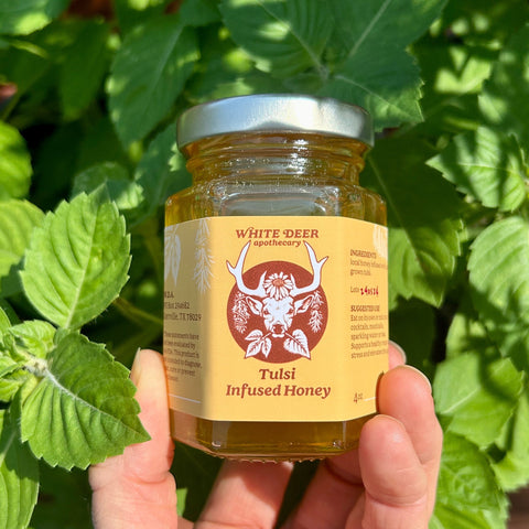 Tulsi Infused Honey 4oz