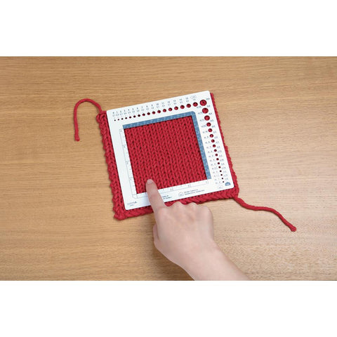 Clover Swatch Ruler and Needle Gauge