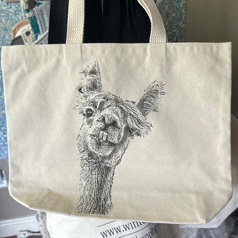 Alpaca tote