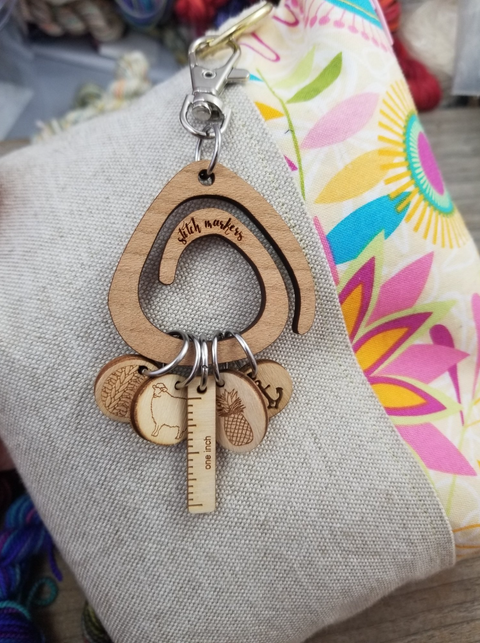 Stitch Marker Holder Fob Clip