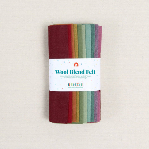 Wool Felt Sheets, Eucalyptus