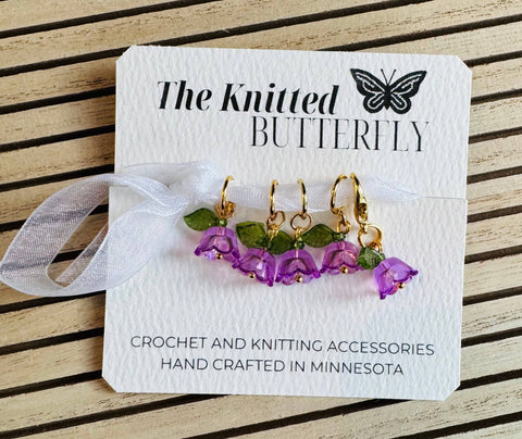 Dainty Little Flowers -Purple