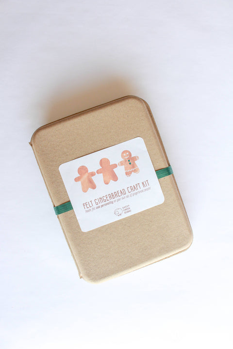 Gingerbread Cookie Felting Craft Kit