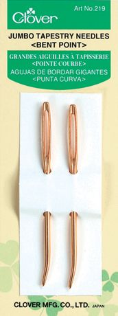 Clover Gold Tapestry Bent Tip Needles