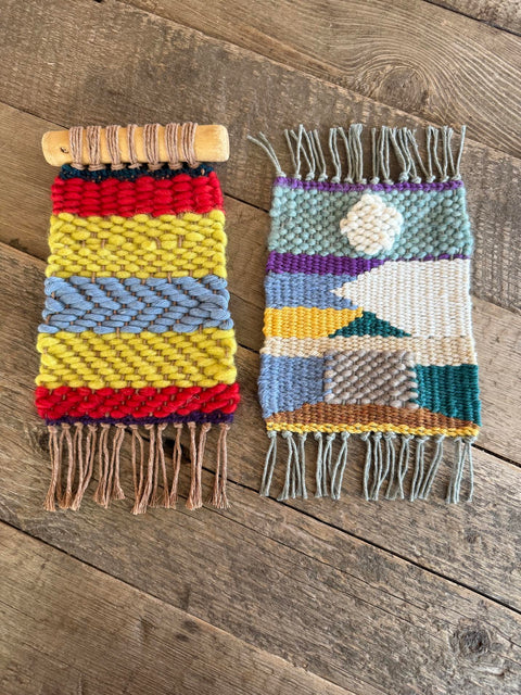 Create Designs and Shapes Weaving on a Frame Loom with Darlene Curlee