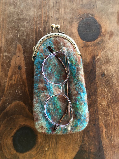 Wet Felted Coin Purse with Marti Swanson