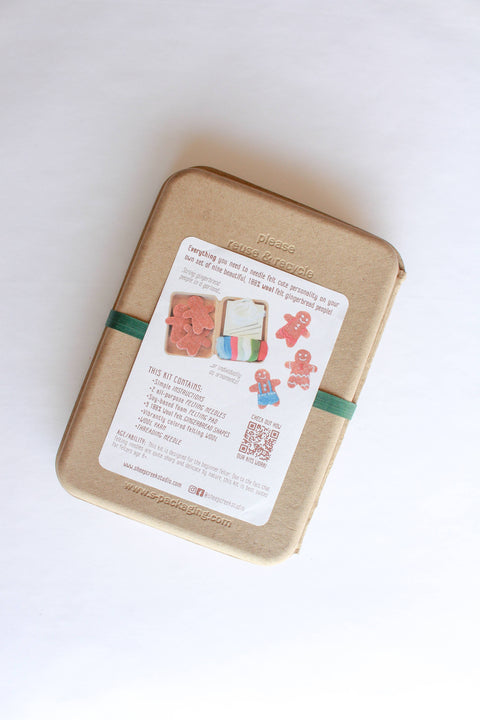 Gingerbread Cookie Felting Craft Kit